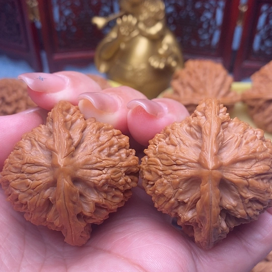 北***洋把件文玩核桃45全品南疆