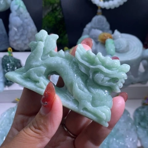 【闪购商品】颈饰未镶嵌翡翠龙牌