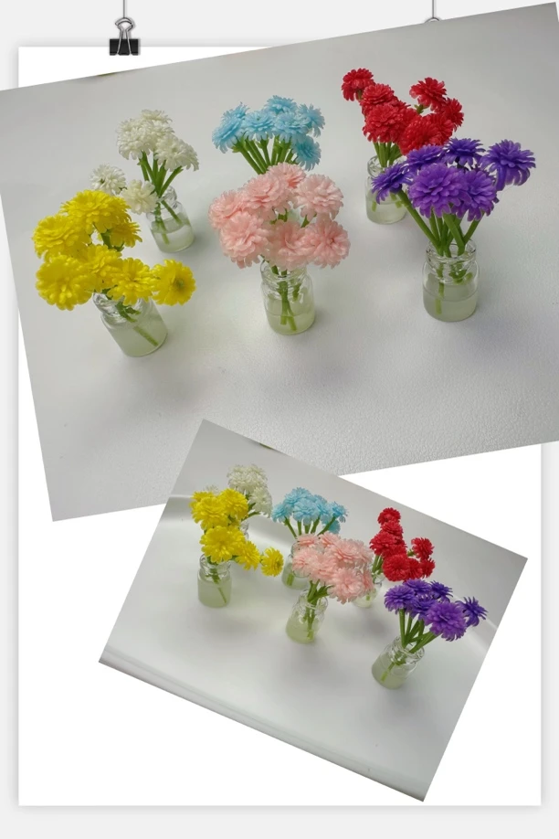 【升级2.0版花花】树脂网红夜光小花瓶diy手工摆件立体精美玻璃创意