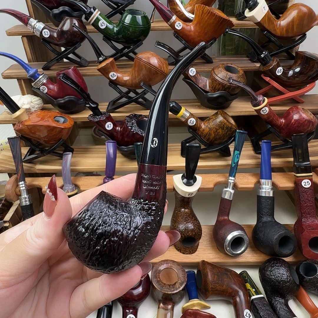 石楠木手工福尔摩斯弯