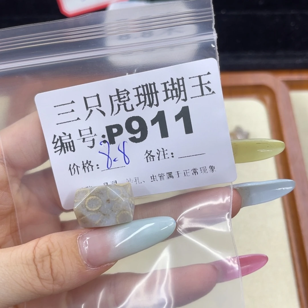 易***子硅化珊瑚（珊瑚玉）h未镶嵌