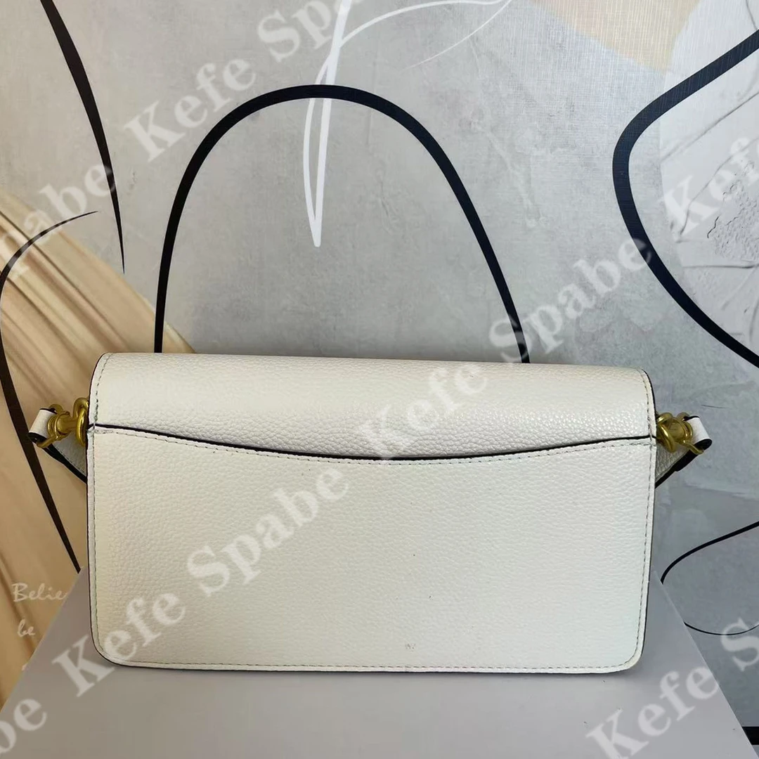 HM007 T25新款老花配白色手提腋下单肩斜挎包-1