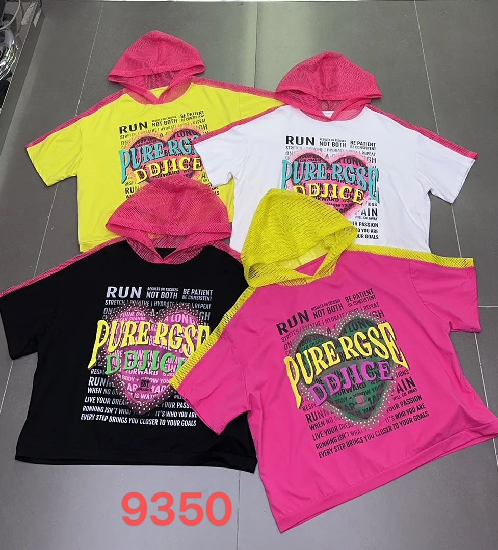 9350时尚休闲网帽爱心短袖