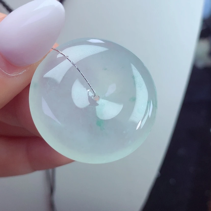 【闪购商品】颈饰未镶嵌翡翠尺寸31.5-5.7