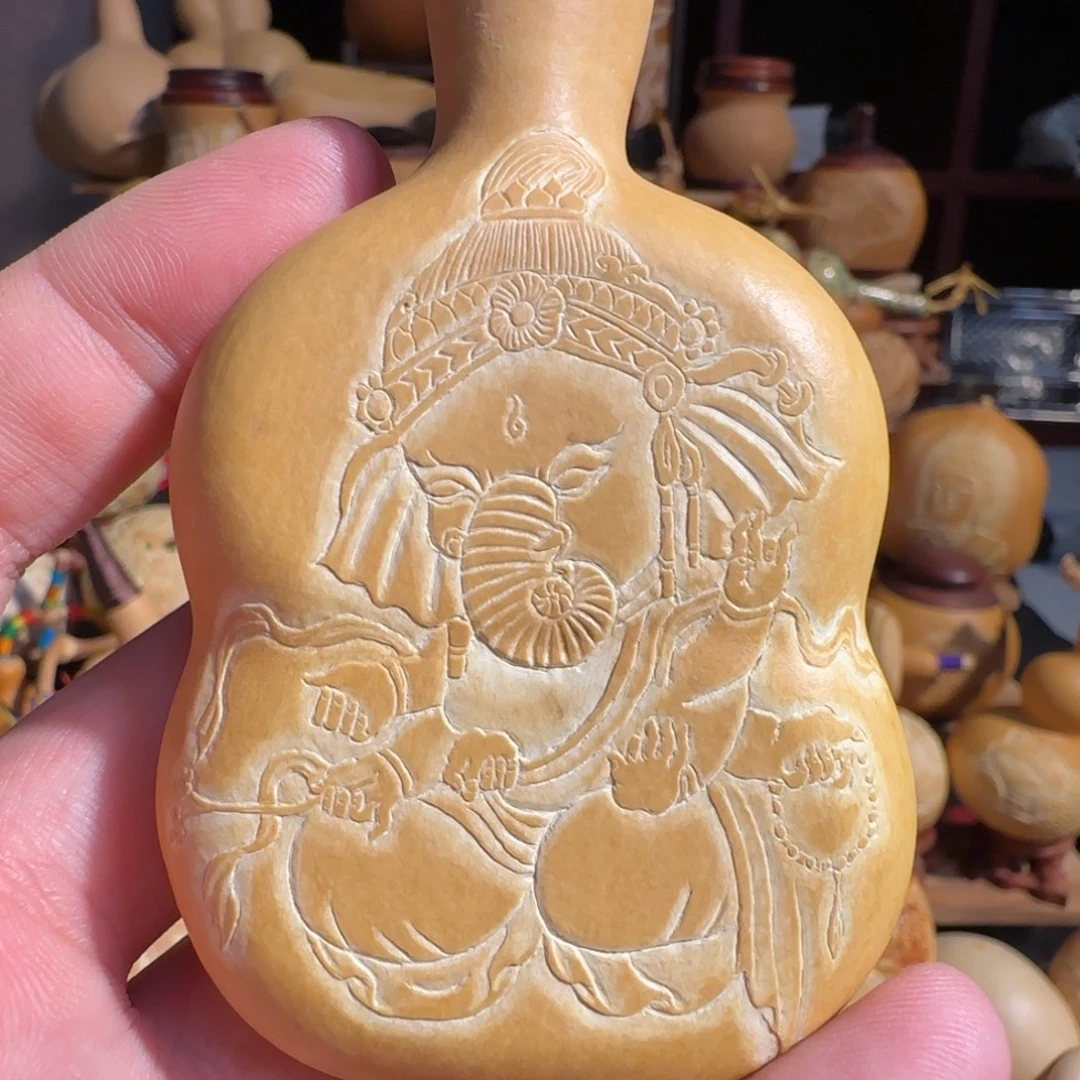 有机玻璃象神雕刻