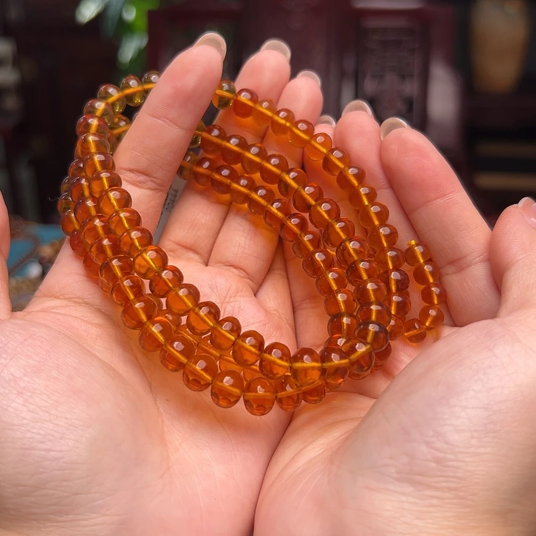 琥珀裸石未镶嵌抚顺琥珀20444。8m m