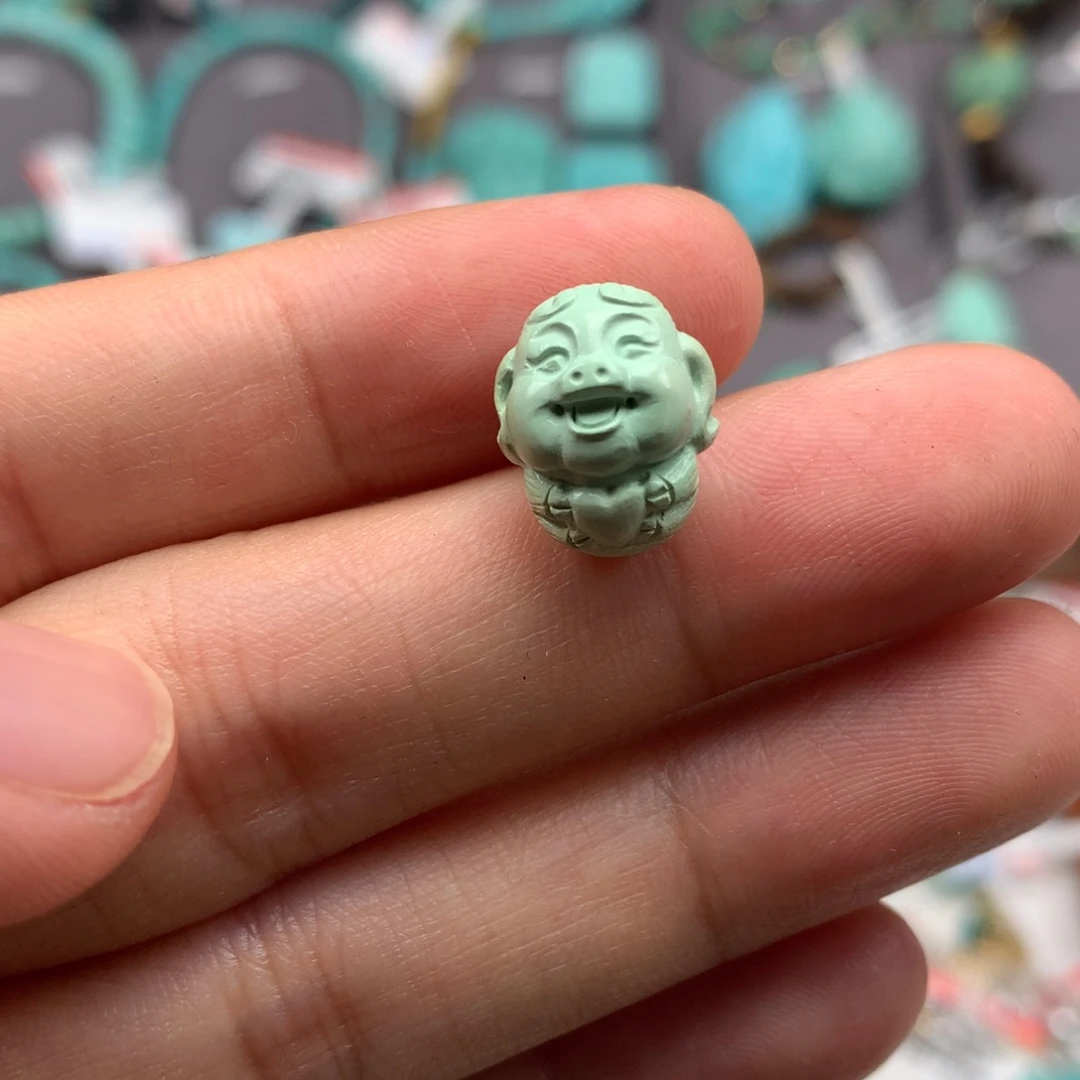 未镶嵌绿松石绿松石