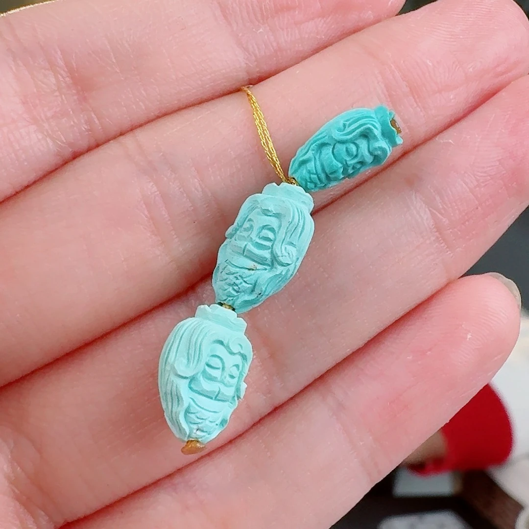 绿松石珠宝奇石未镶嵌