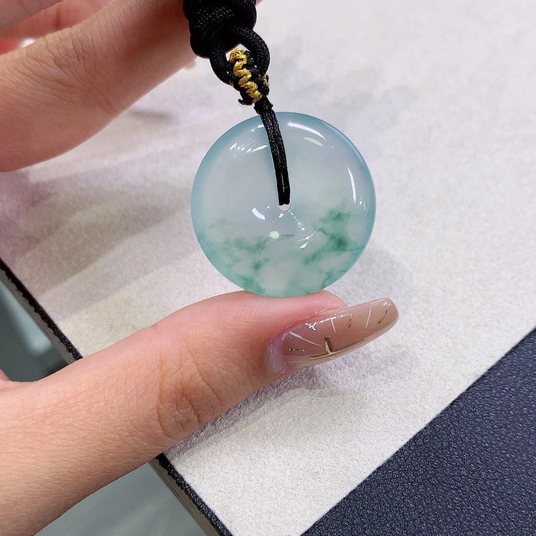 翡翠未镶嵌吊坠(不含链)26.2-5.6