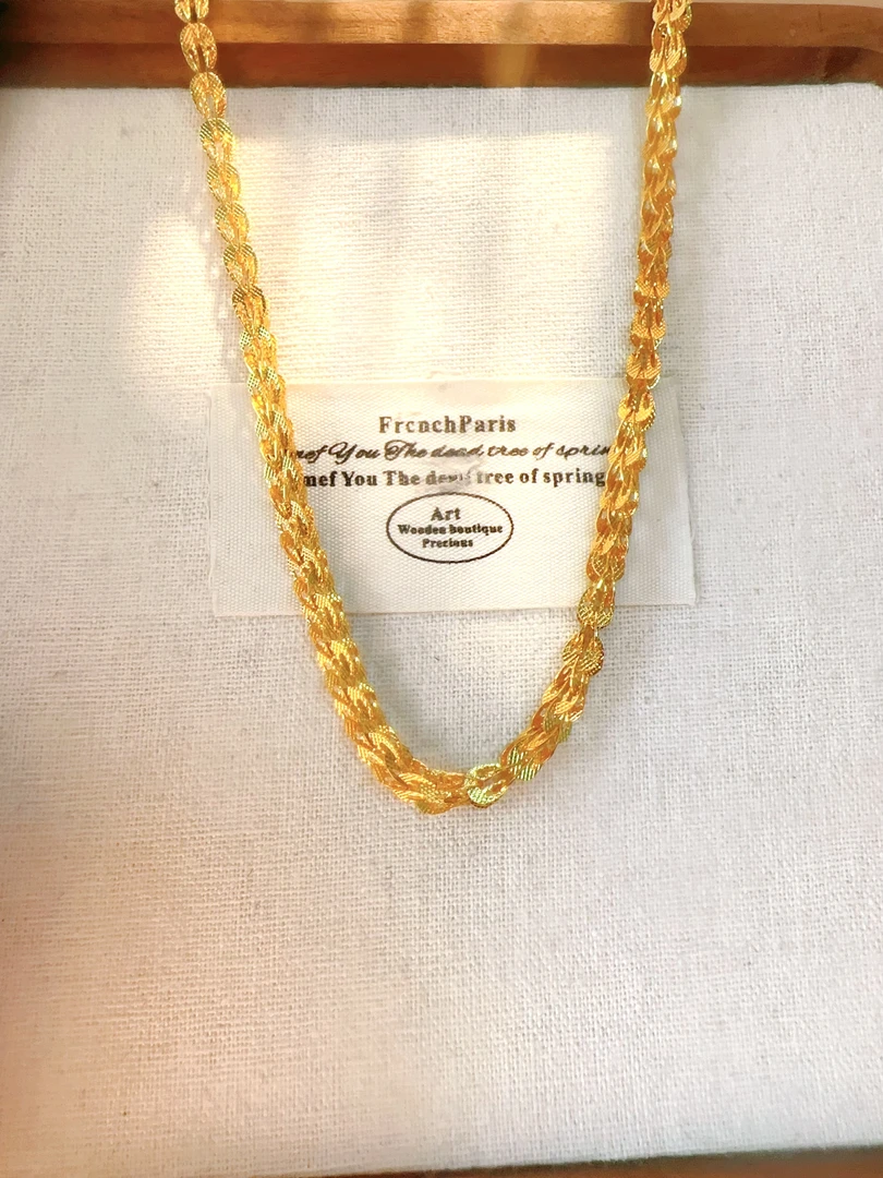 经典C位凤尾项链1072