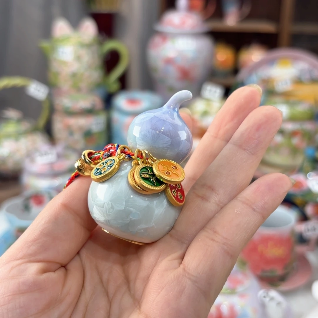 景德镇手绘高温釉下彩陶瓷茶具