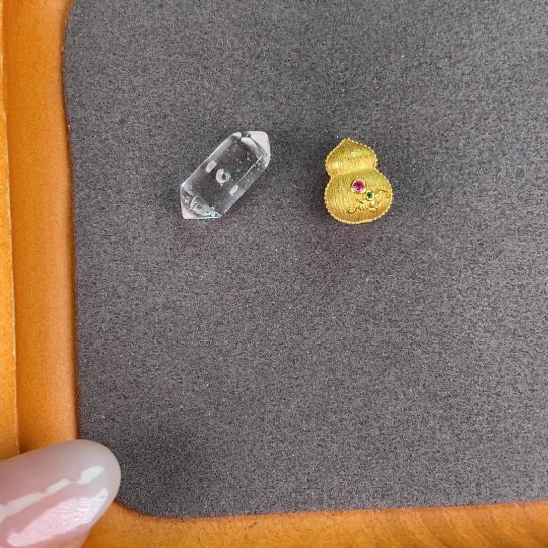 水晶珠宝半成品银S925镶嵌