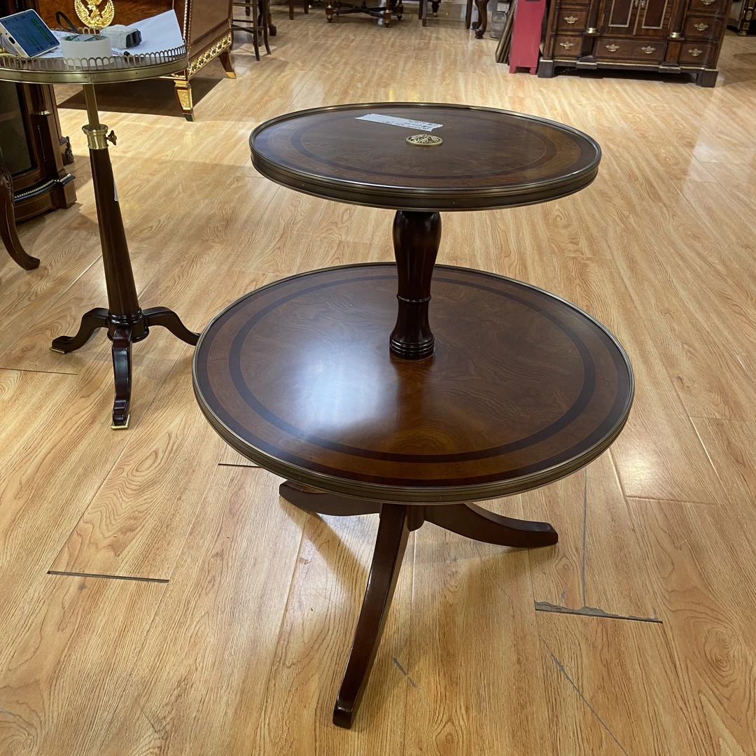 英式  MX2014 圆几    灯几 大圆60*45 小圆42*74