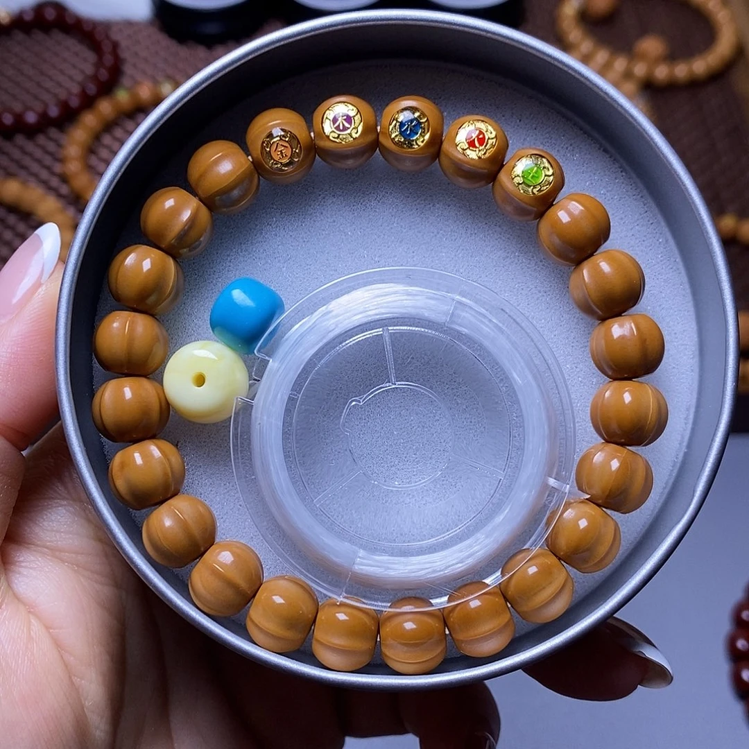 猴头核桃手串五行鲨鱼鳍全品