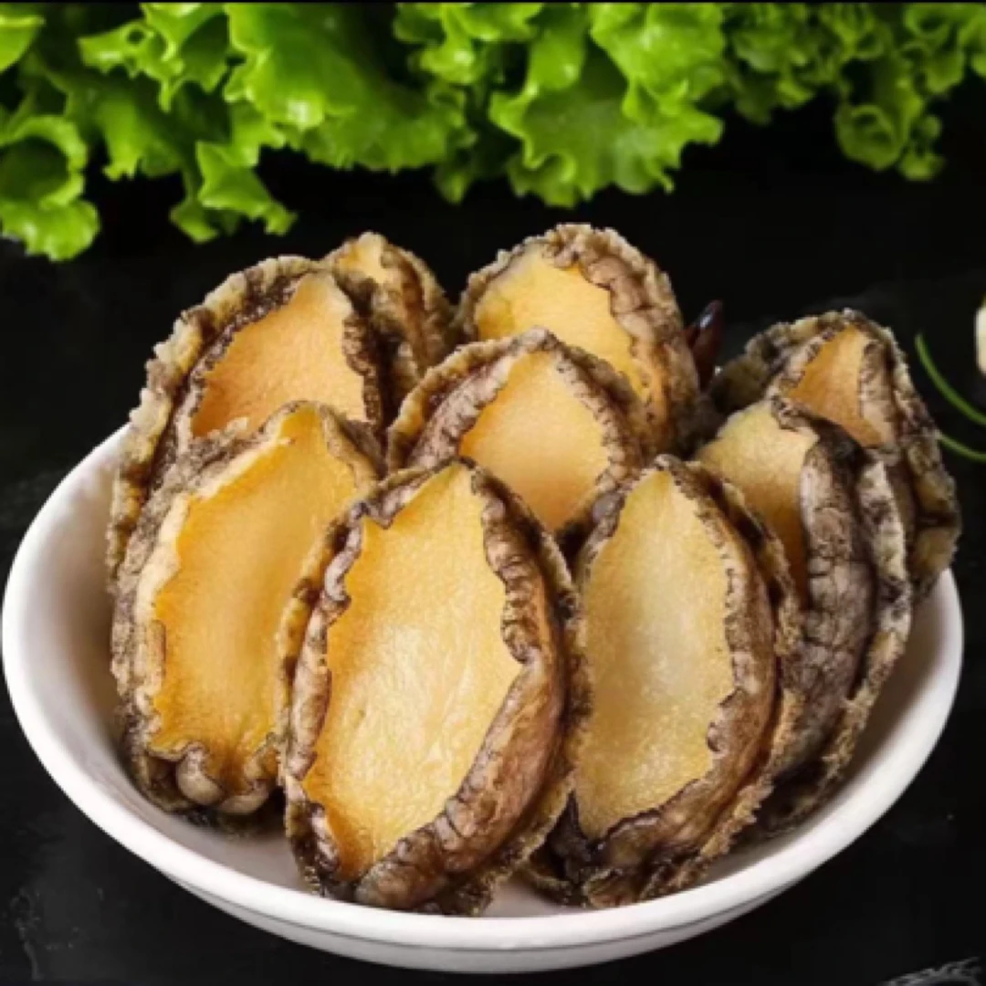 新鲜熟冻鲍鱼肉 活鲍现剥 到手30个  450g左右每包