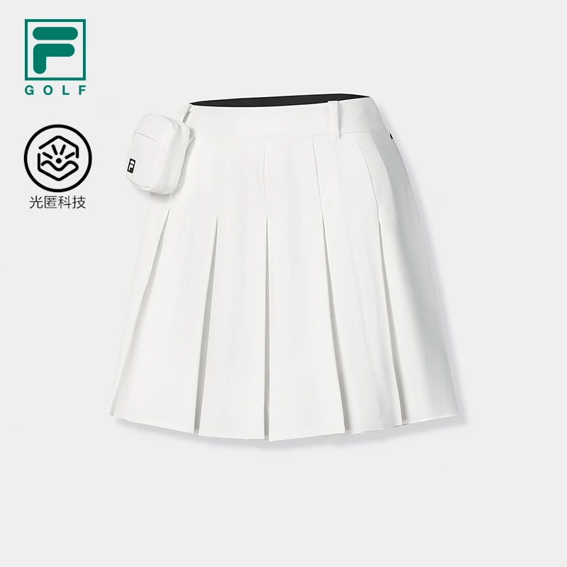 【斐乐正品高尔夫】FILA女装新款夏季防晒运动梭织短裙A11W535314F