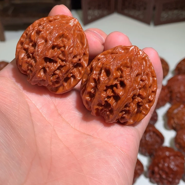 文玩核桃吊坠超*草苹果5