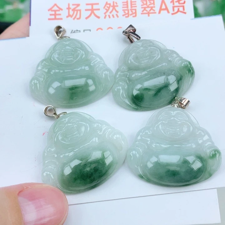颈饰银S925镶嵌翡翠多样性发其1