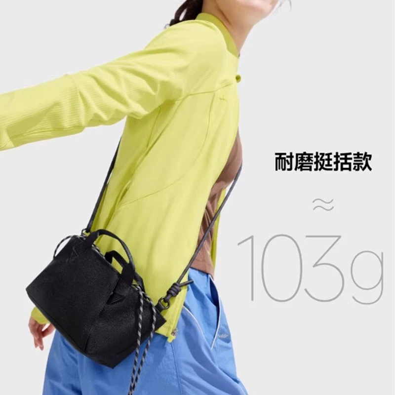 2025新款清新甜美女士单根肩带休闲时尚涤纶水桶单肩包夏季上市含