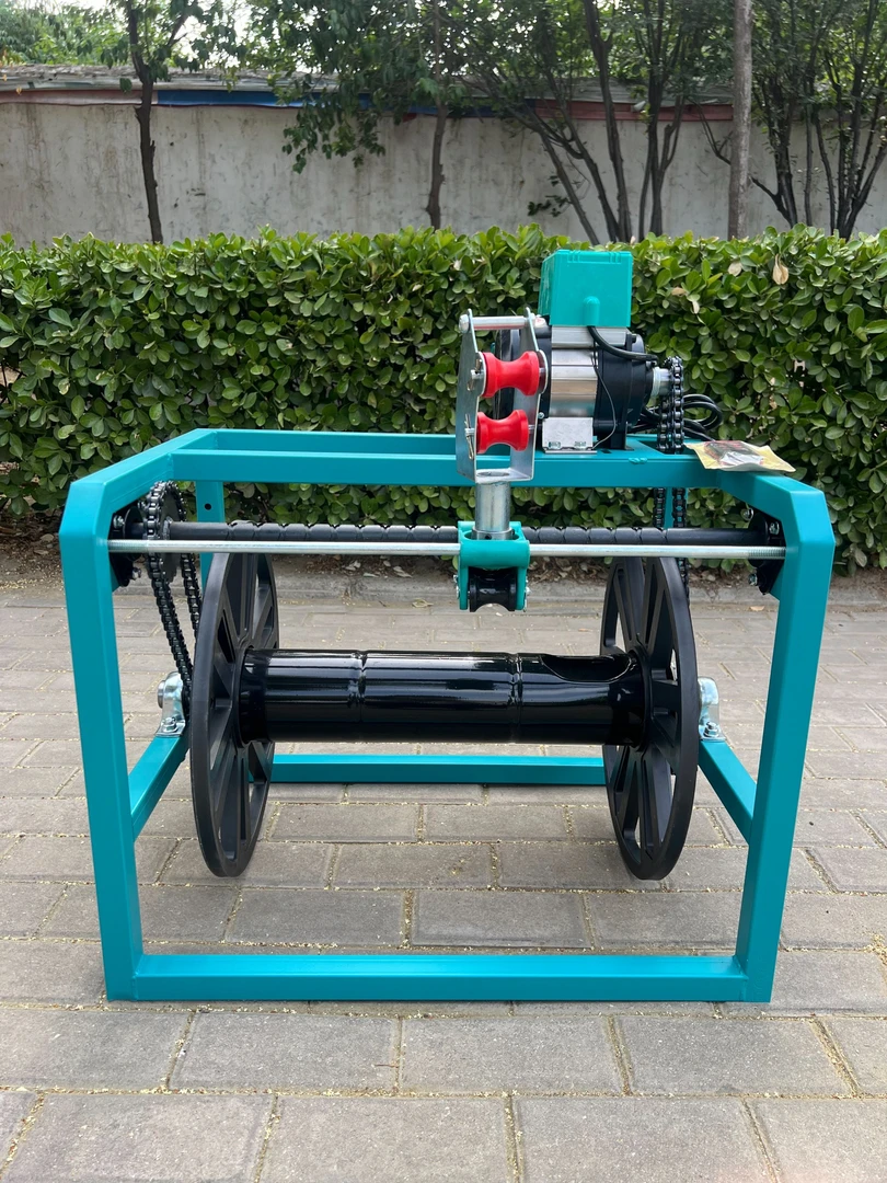 农用高效率自动遥控卷管机2025新款自动收管器收管子自动收管
