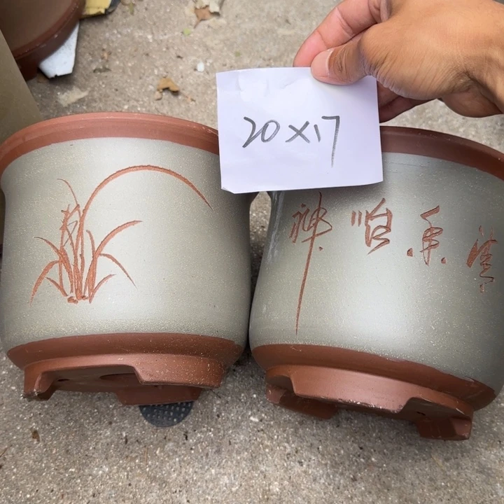 紫砂花盆特价秒杀