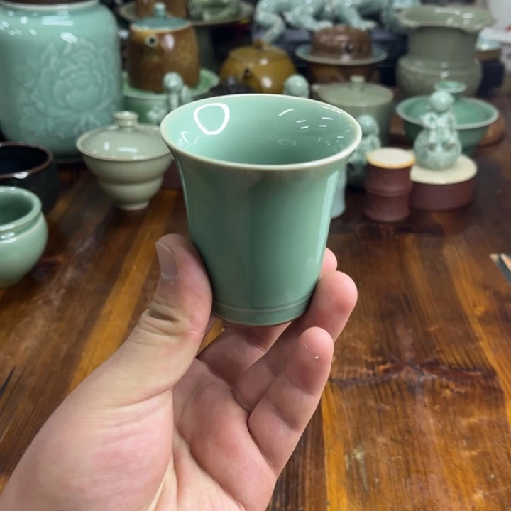 小仲青瓷茶器微瑕5324
