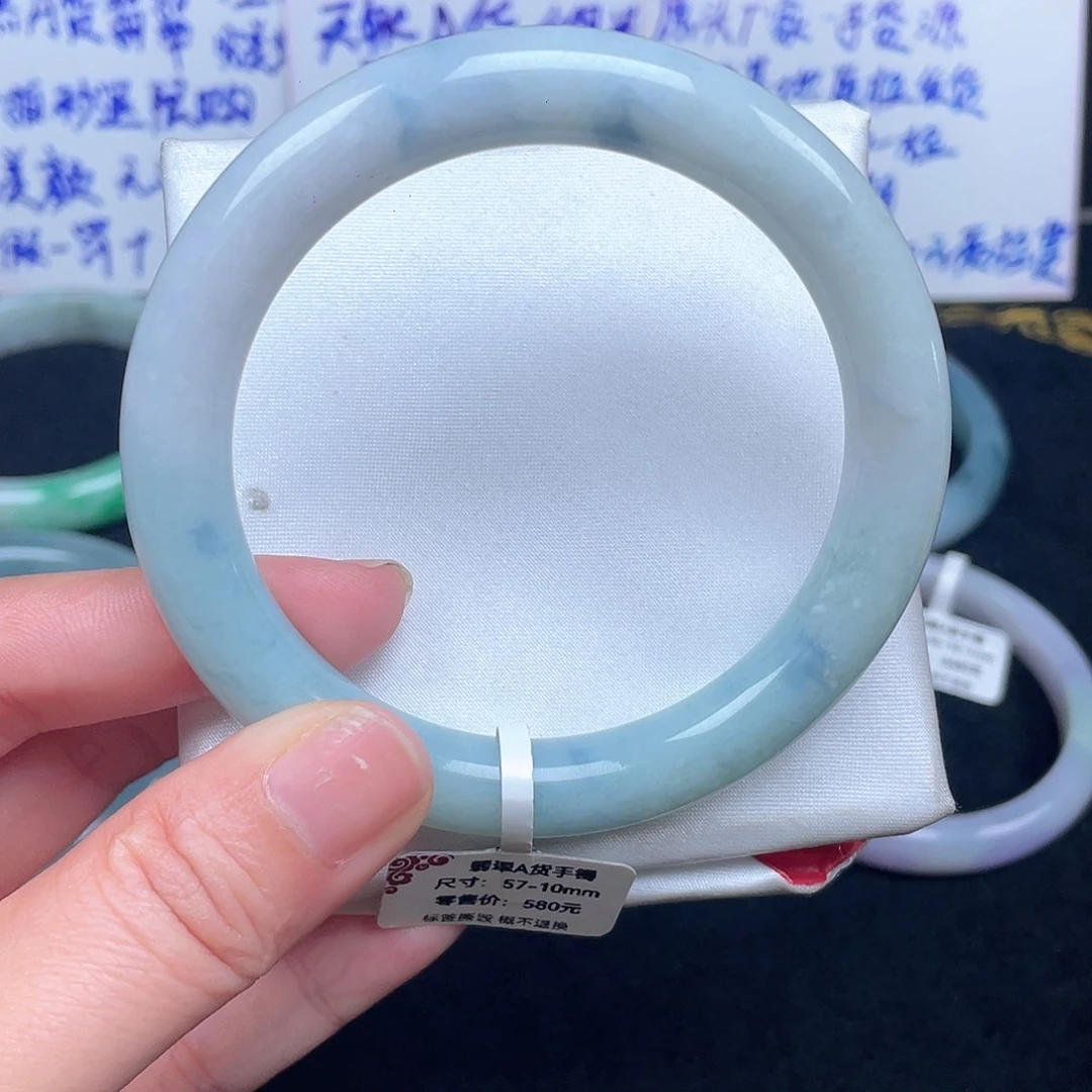 翡翠未镶嵌手镯017