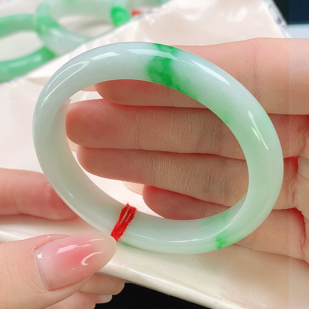 未镶嵌手镯翡翠53贵妃镯