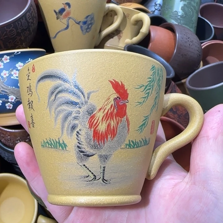 茶杯紫砂全手工紫砂