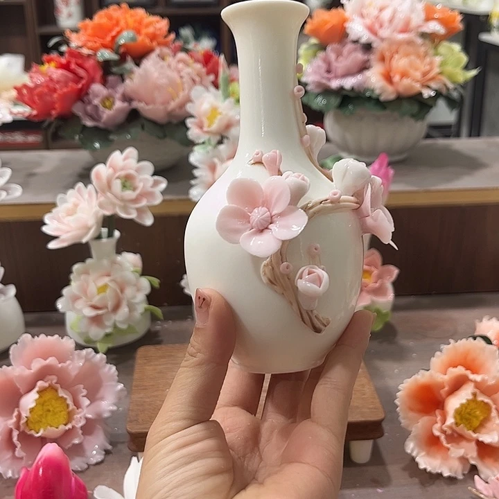 瓷片?****话陶瓷工艺品摆件