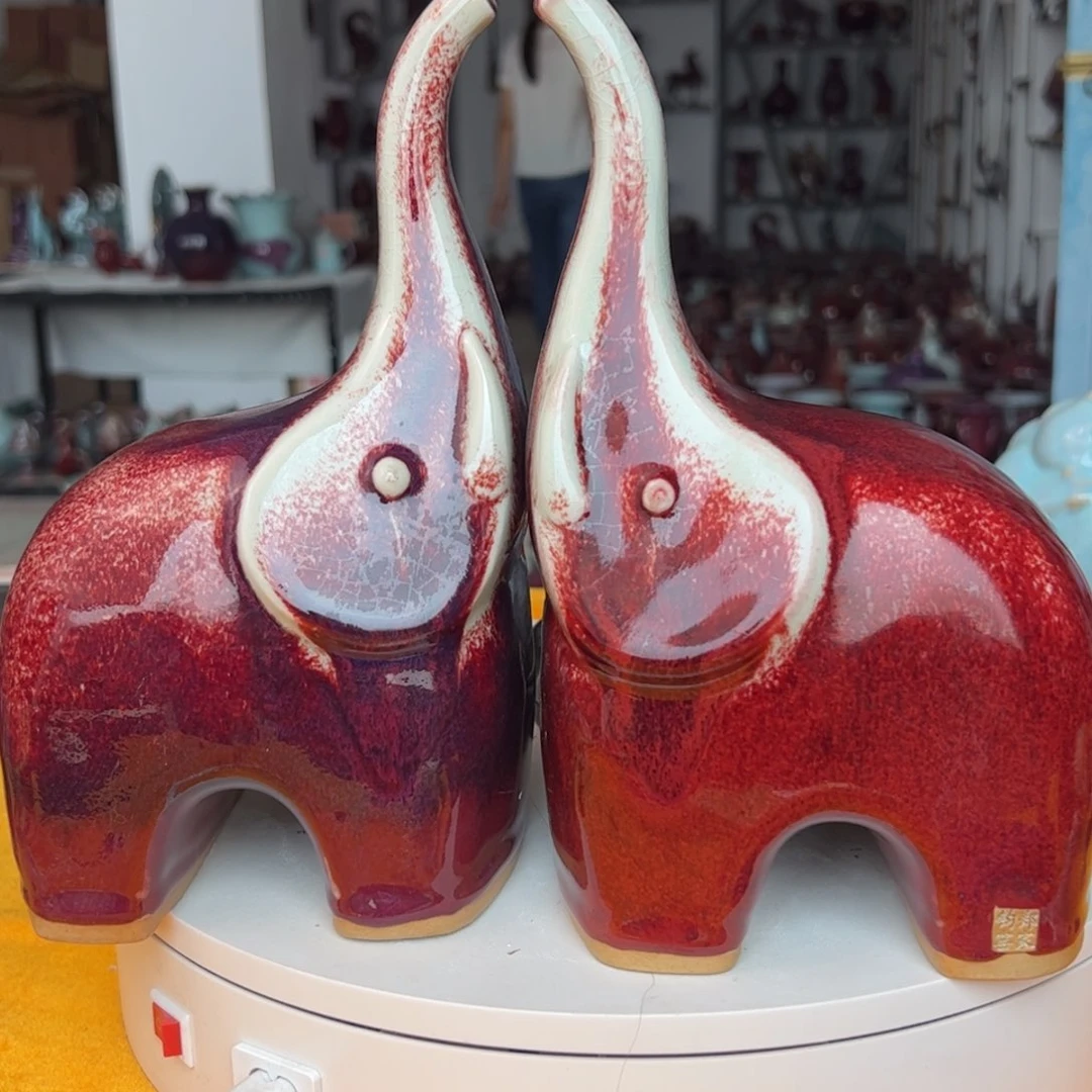 摆件郑家钧窑摆件