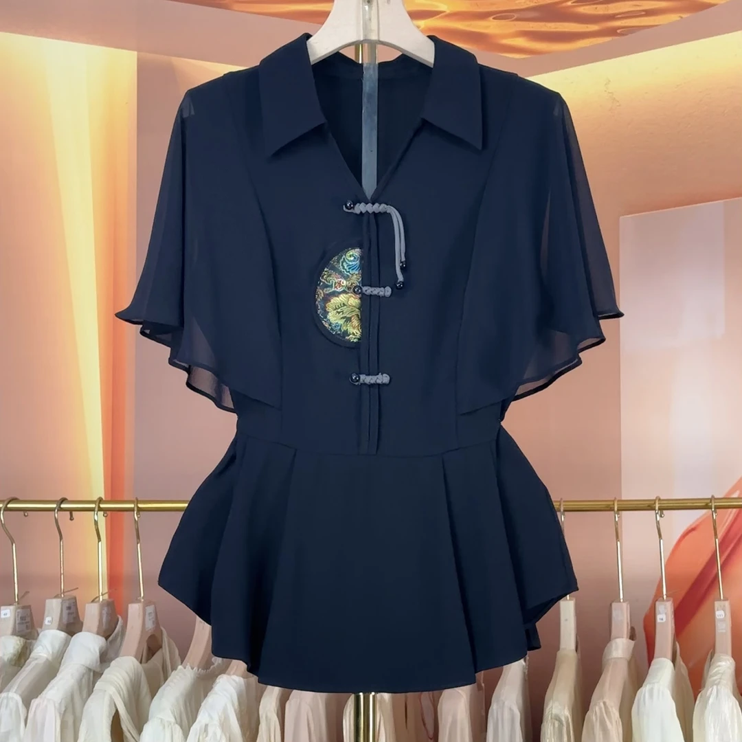 现货【RG500】2025年时尚气质百搭减龄休闲显瘦新款小衫