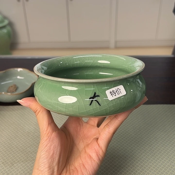 龙泉云间青瓷小米茶器