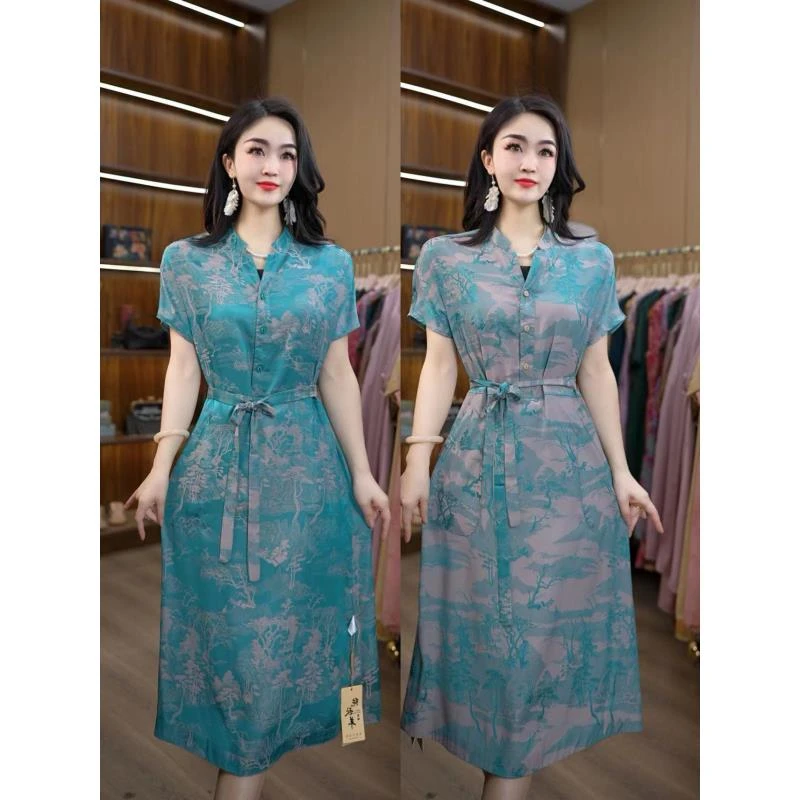 8660-33新款双面双穿舒适时尚连衣裙