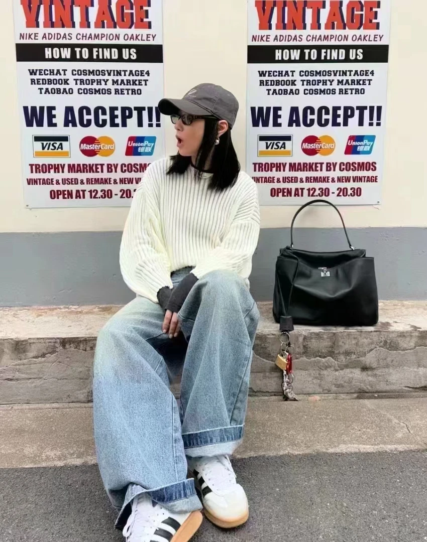 巴家爆款锁扣牛皮凯莉包女士手提单肩斜跨包