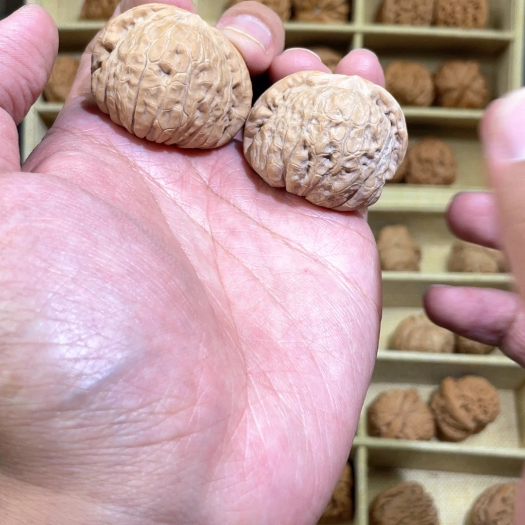 文玩核桃把件41全品南瓜墩