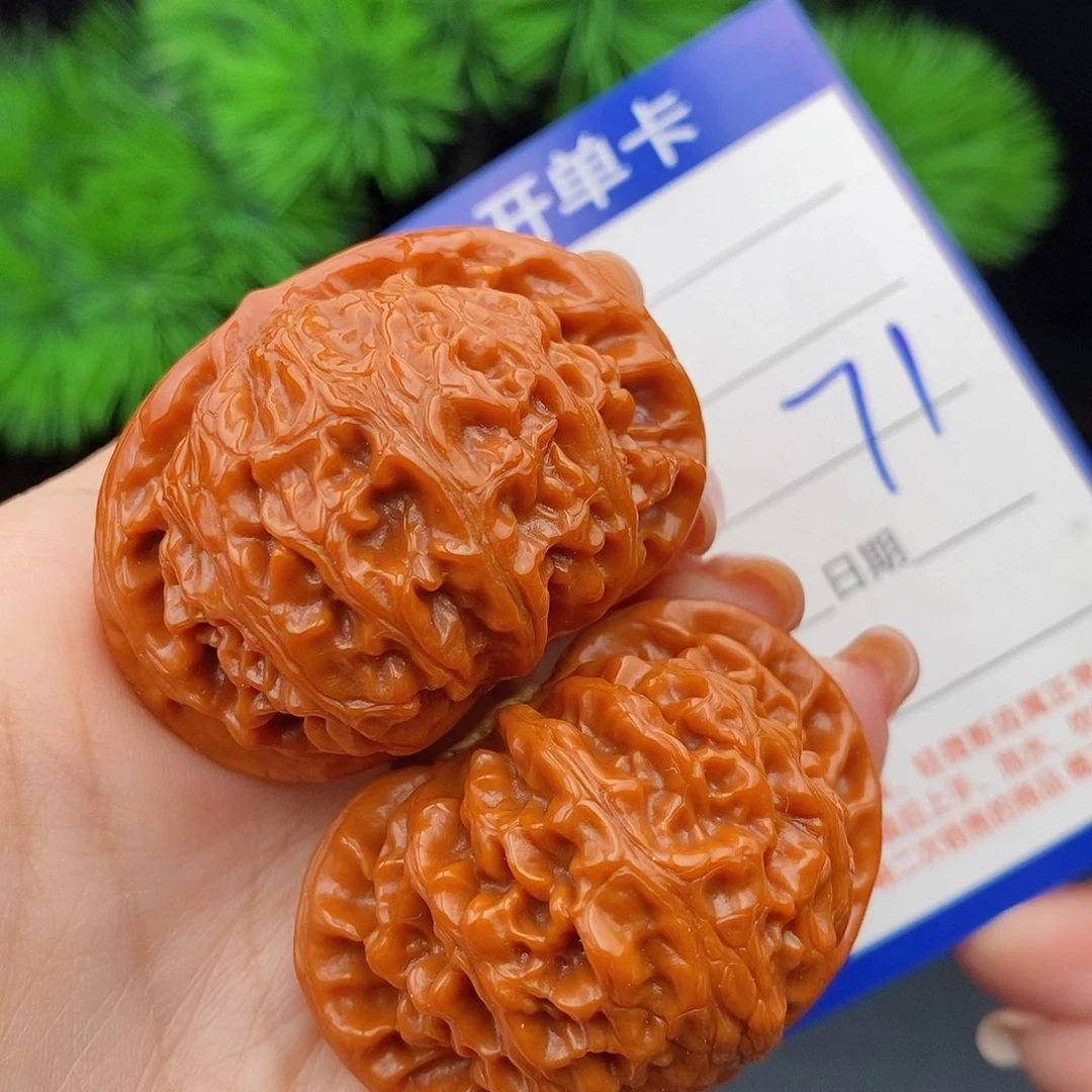 文玩核桃把件45宫灯71