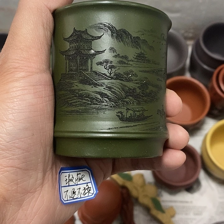 紫砂茶杯瑕疵不退不换