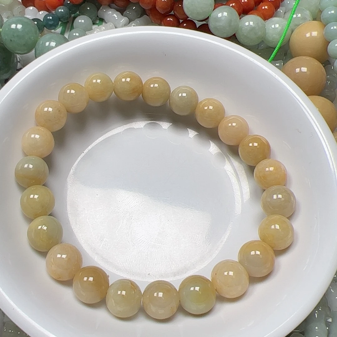 【闪购商品】翡翠手链未镶嵌敏*卡8