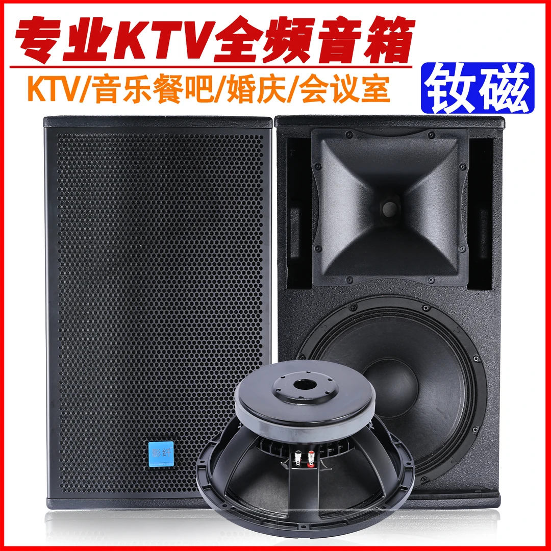 12寸15寸专业音箱ktv包房酒吧家用演出舞台会议室舞蹈室壁挂音响