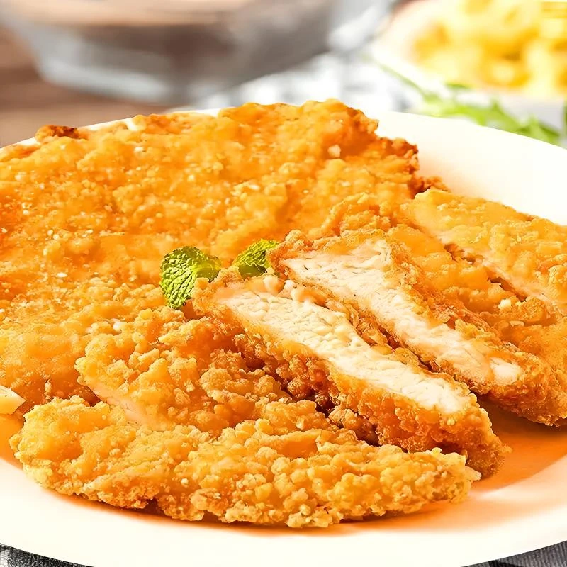 福春园清真卡兹脆鸡排半成品油炸速食炸鸡冷冻炸串批发商用摆摊