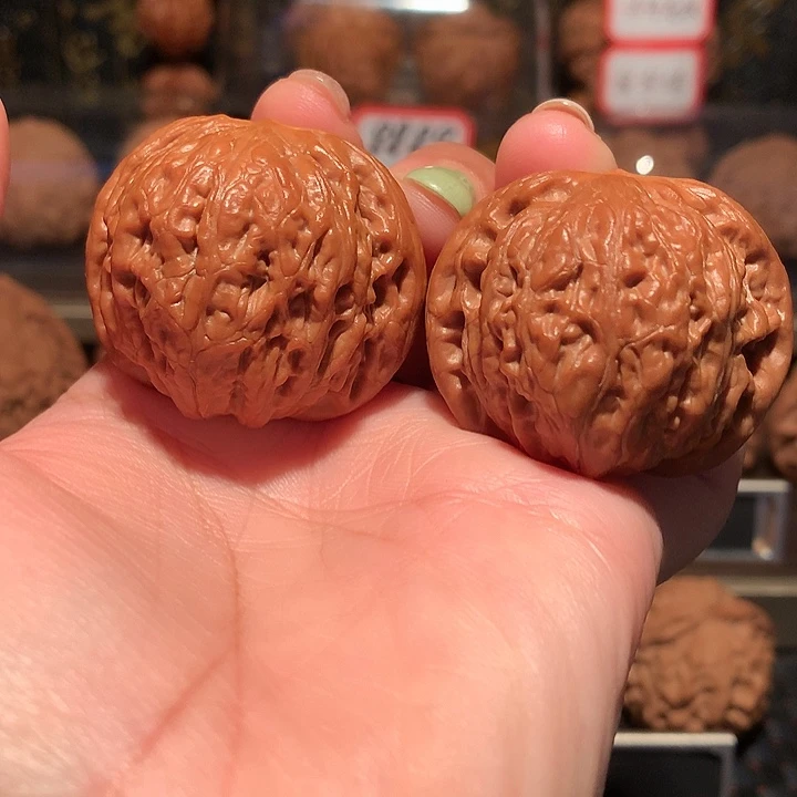 文玩核桃把件铁锤