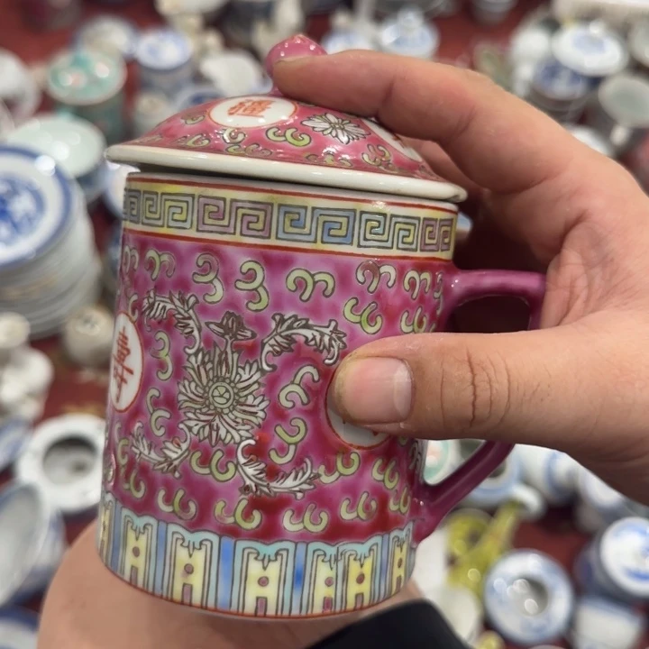 杯景德镇陶瓷艺术品