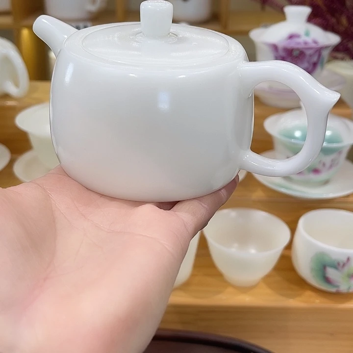 璞玉素烧井栏壶200-111111