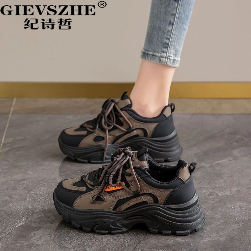 纪诗哲百搭软底运动鞋女2025秋季新款休闲跑跑步软底平底运动鞋