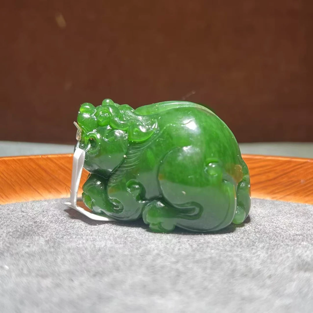 【张老斯珠宝】天然和田玉吊坠lx26675（拍一发一）