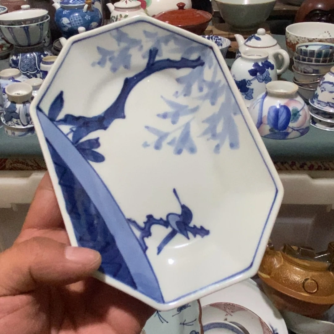 瓷片舶来瓷器满28包邮当日凑单