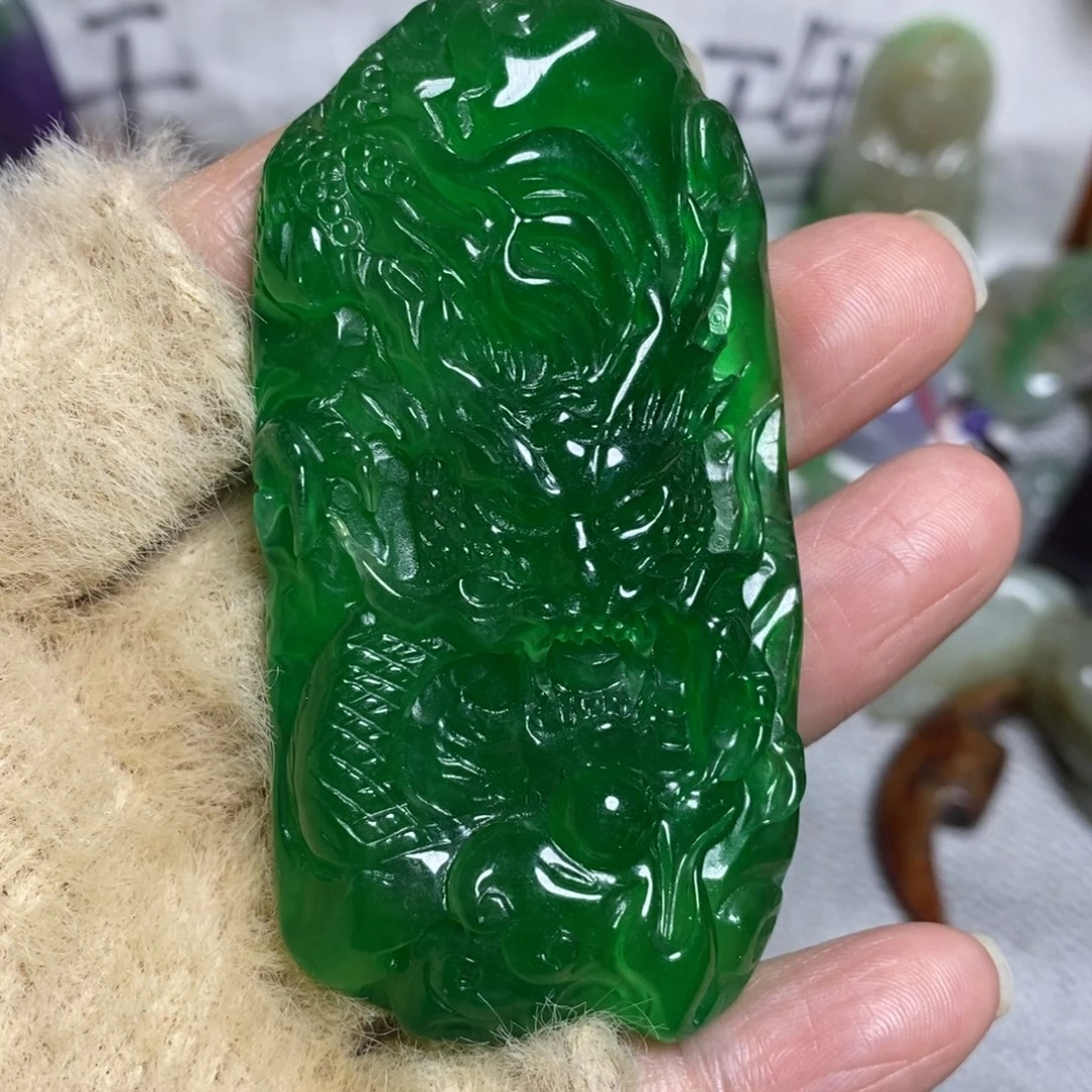 我***兽和田玉（糖玉）未镶嵌颈饰