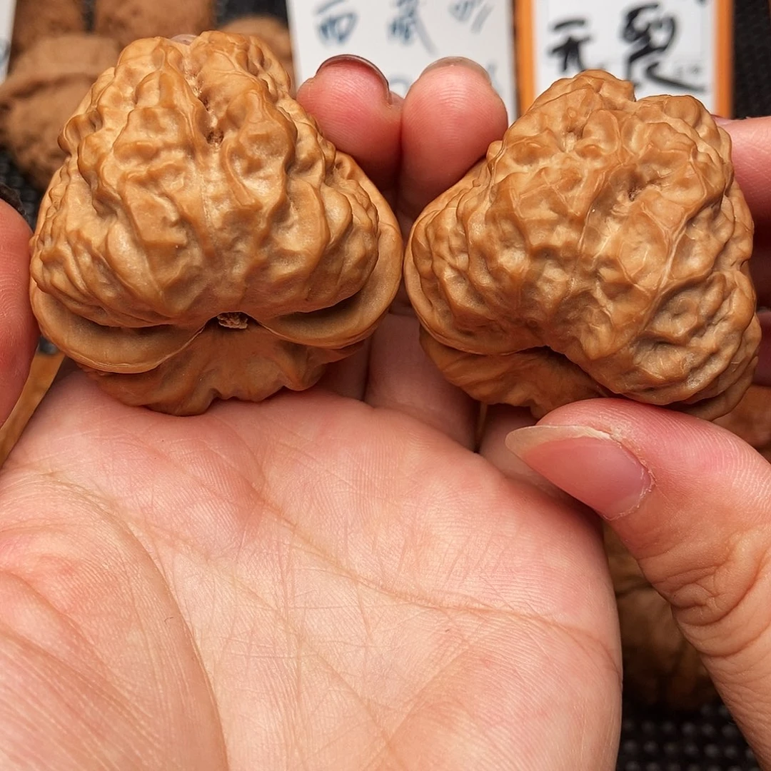 文玩核桃吊坠老*童蛤蟆43+45