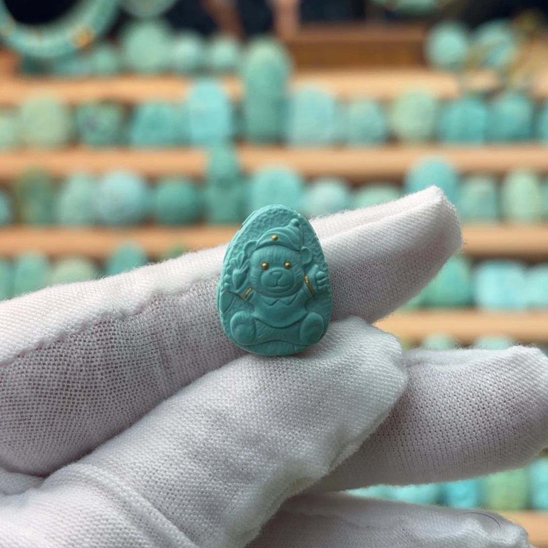 绿松石未镶嵌配饰